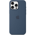 Apple Protectie pentru spate, material silicon, cu MagSafe pentru iPhone 16 Pro, culoare Denim