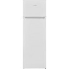 Frigider Heinner HF-V240F+, 242 L, Clasa F, Less Frost, Control mecanic, Termostat ajustabil, Iluminare LED, 160 cm, Alb