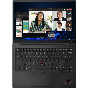 Lenovo 14'' ThinkPad X1 Carbon Gen 10, WQUXGA IPS, Procesor Intel® Core™ i7-1255U (12M Cache, up to 4.70 GHz), 16GB DDR5, 1TB SSD, Intel Iris Xe, 5G, Win 11 Pro, Black Weave