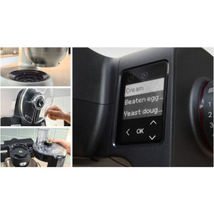 Bosch MUMS6ZS17, 1600W, 5.5L, Negru/Argintiu