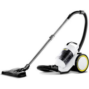 Karcher VC 3, fara sac, 700W, 0.9L, Alb/Negru