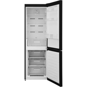 Heinner HCNF-V291BKE++, 294 L, Clasa E, No Frost, Freezer Shield, Display, Control electronic, Iluminare LED, 186 cm, Negru