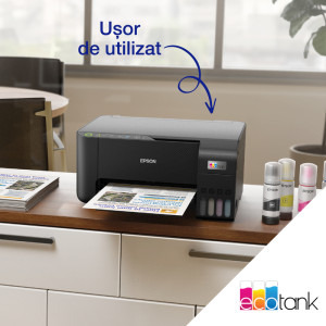 Epson EcoTank L3270, InkJet CISS, Color, Format A4, Wi-Fi