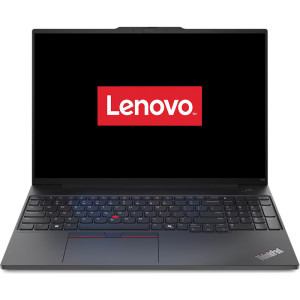 Lenovo 16'' ThinkPad E16 Gen 2, WUXGA IPS, Procesor Intel® Core™ Ultra 7 155H (24M Cache, up to 4.80 GHz), 16GB DDR5, 1TB SSD, Intel Integrated Graphics, No OS, Graphite Black