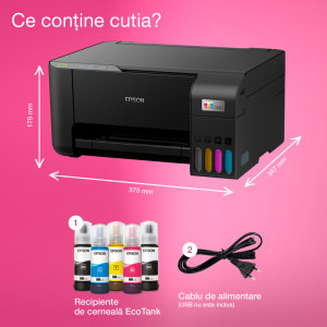 Epson EcoTank L3230, InkJet CISS, Color, Format A4