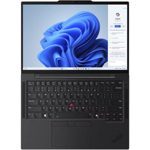 Lenovo 14'' ThinkPad T14s Gen 5, WUXGA IPS, Procesor Intel® Core™ Ultra 7 155U (12M Cache, up to 4.80 GHz), 32GB LPDDR5X, 1TB SSD, Intel Graphics, Win 11 Pro, Black
