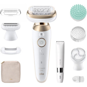 Braun Silk-épil 9 9-481 Flex 360° Wet & Dry SkinSpa + Aparat de ras facial