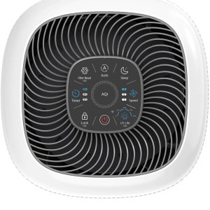 Tesla Purificator Air6 MAX, CADR 400 m3/h, Wi-Fi, Senzor calitate aer, Sleep Mode, Timer, Filtru HEPA+Carbon Activ+Catalyst, Lumina UV-C, Alb