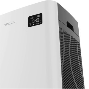 Tesla Purificator Air9, CADR 800 m3/h, Senzor calitate aer, Sleep Mode, Timer, Filtru HEPA+Carbon Activ+Catalyst, Eliminare mirosuri + VOC, Alb