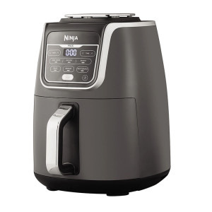 Ninja Friteuza cu aer cald AF160EU, 1750W, 5.2L, 6 functii de gatit, Negru
