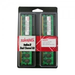 TakeMS 2GB DDR2 800MHz CL5 dual channel kit