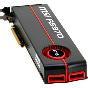 MSI Radeon HD5970 2GB GDDR5 2x 256-bit