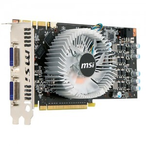 MSI GeForce GTS 250 512MB DDR3 256-bit