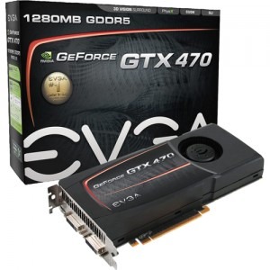 EVGA GeForce GTX 470 1.28GB GDDR5 320-bit