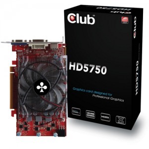 Club 3D Radeon HD5750 1GB GDDR5 128-bit