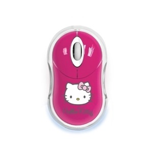 Bluestork Hello Kitty optical mouse pink