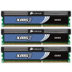 Corsair XMS3 rev. A 6GB DDR3 2000MHz CL9 Triple Channel Kit