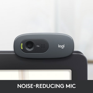 Logitech C270, HD, USB, Black