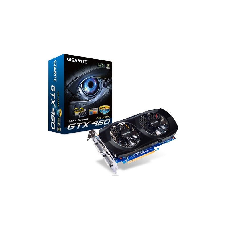 Placa video GIGABYTE GeForce GTX 460 v2 OC 1GB GDDR5 192-bit - PC Garage