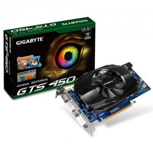 GIGABYTE GeForce GTS 450 1GB GDDR5 128-bit