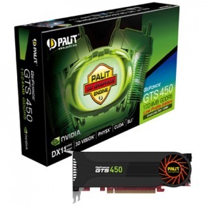 Palit GeForce GTS 450 1GB GDDR5 128-bit Low Profile