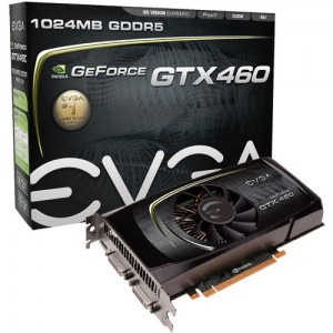 EVGA GeForce GTX 460 Free Performance Boost 1GB GDDR5 256-bit HDMI