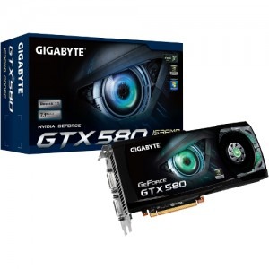 GIGABYTE GeForce GTX 580 1.53GB GDDR5 384-bit
