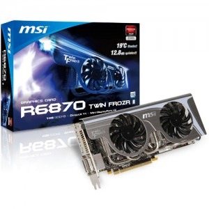 MSI Radeon HD6870 Twin Frozr II OC 1GB GDDR5 256-bit