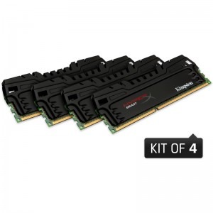 HyperX Beast 16GB DDR3 2400MHz CL11 Quad Channel Kit