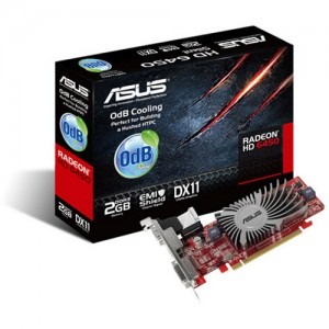 ASUS Radeon HD6450 Silent 2GB DDR3 64-bit low profile
