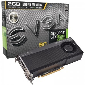 EVGA GeForce GTX 650 Ti Boost Superclocked 2GB GDDR5 192-bit