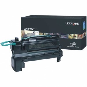 Lexmark Toner C792X2KG Black
