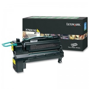 Lexmark Toner X792X1YG Yellow Return