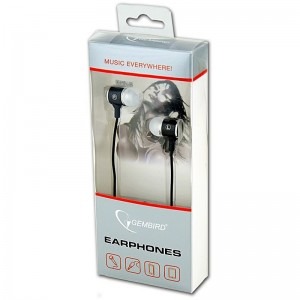 Gembird In-Ear, MHS-EP-001 Black