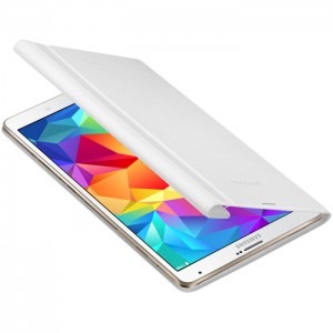 Samsung Husa protectie tip stand Book Cover EF-BT700B White pentru Galaxy Tab S T700 8.4"