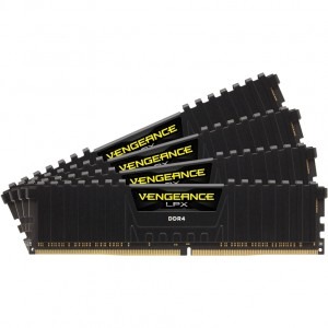 Corsair Vengeance LPX Black 16GB DDR4 2800MHz CL16 Quad Channel Kit