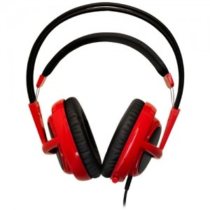 SteelSeries Siberia v2 full-size Headset red