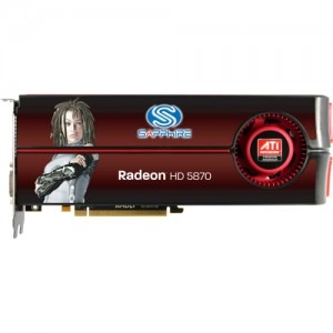 Sapphire Radeon HD5870 1GB GDDR5 256-bit Full Retail
