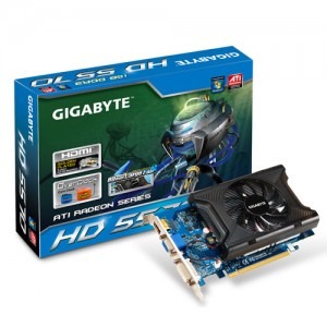 GIGABYTE Radeon HD5570 OC 1GB DDR3 128-bit