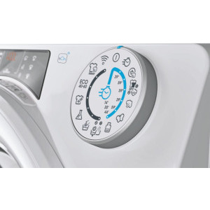 Candy RO 1284DWMT/1-S, 8 kg, 1200 RPM, Clasa A, Inverter, Quick&Clean, Alb