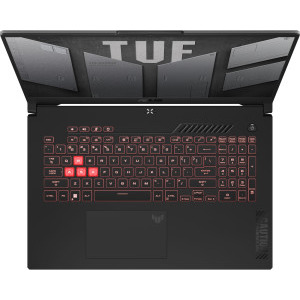 ASUS Gaming 17.3'' TUF A17 FA707NU, FHD 144Hz, Procesor AMD Ryzen™ 5 7535HS (16M Cache, up to 4.55 GHz), 16GB DDR5, 512GB SSD, GeForce RTX 4050 6GB, No OS, Mecha Gray