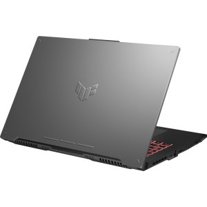 ASUS Gaming 17.3'' TUF A17 FA707NU, FHD 144Hz, Procesor AMD Ryzen™ 5 7535HS (16M Cache, up to 4.55 GHz), 16GB DDR5, 512GB SSD, GeForce RTX 4050 6GB, No OS, Mecha Gray