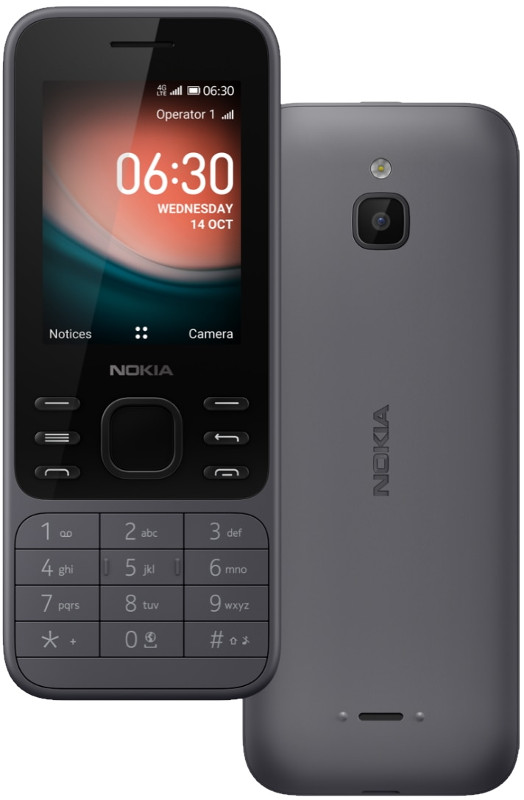 Telefon mobil Nokia 6300 Dual SIM 4G Charcoal