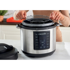 Crock-Pot Multicooker, Express CSC051X, 1000W, 5.6L, Argintiu