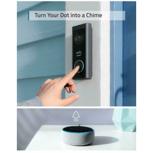 eufy Sonerie video Wireless, 2K HD, autonomie 6 luni, Negru + HomeBase Wireless