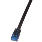 Cablu retea Logilink SlimLine Cat6 Patch Cable U/UTP 10m black