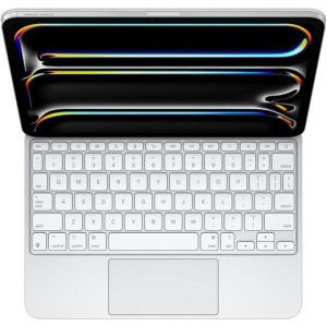 Apple Magic Keyboard White pentru iPad Pro 11-inch (M4) - US English