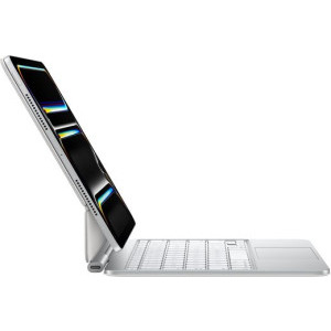 Apple Magic Keyboard White pentru iPad Pro 11-inch (M4) - Romanian