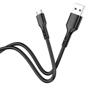 Lamtech USB Male la microUSB Male, 2.1A 2 m, Black