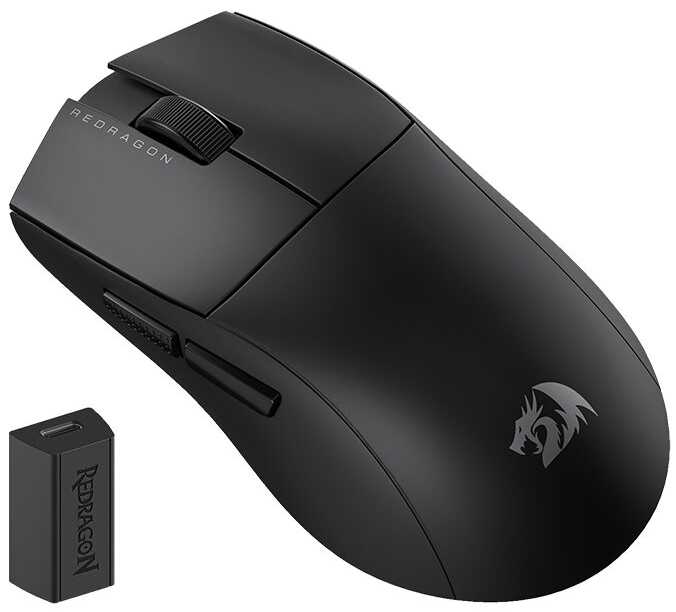 Mouse Gaming Redragon K1ng 4K Pro Black